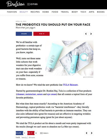 The Probiotics You Should Put On Your Face - PureWow