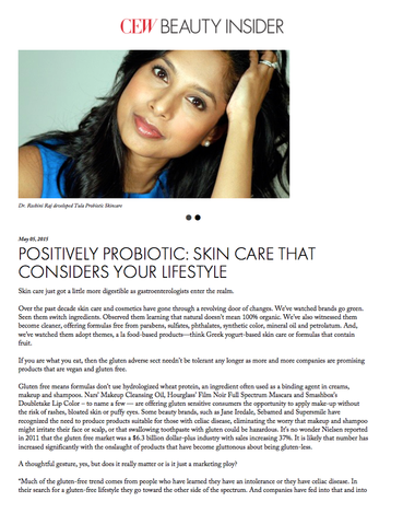 Positively Probiotic: Skin Care That Considers Your Lifestyle