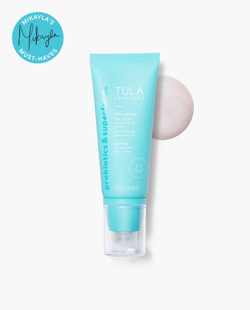 blurring & moisturizing primer (sheerly tinted)